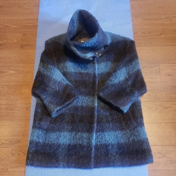 Cinzia Rocca Due Wool Blend Coat - Picture 7 of 16